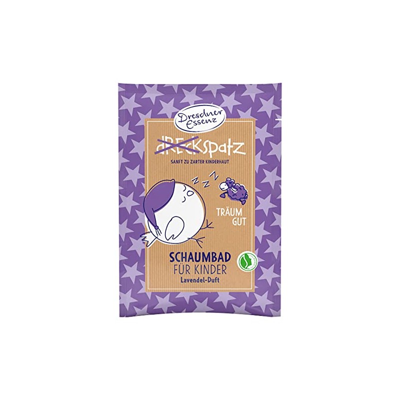 Dresdner Essenz Dreckspatz Schaumbad Träum gut Lavender Fragrance 40 ml
