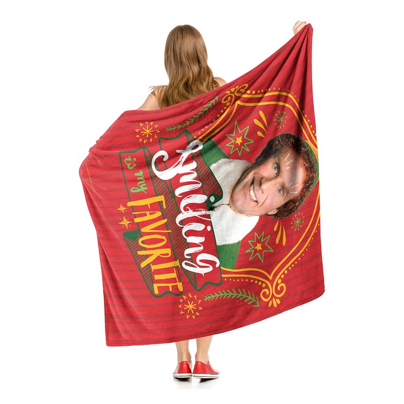 Northwest Silk Touch Throw Blanket, 50" x 60", Elf -