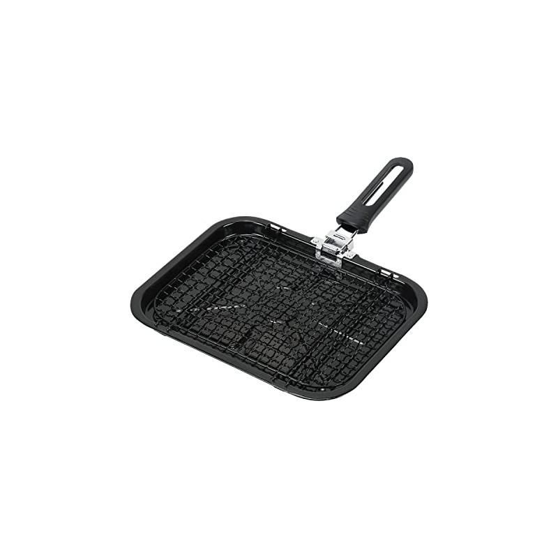 Pearl Metal HB-6039 Fish Grill, Crimp, Induction Compatible, Hot Grill