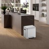 COZONY 10.6 Gallon/40L Dual Trash Can, Stainless Steel Kitchen Waste