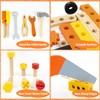 Wooden Kids Tool Bench 54 PCS Montessori STEM Tool Set