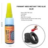 FIXWANT 480S Black Auto Tire Repair Glue Sealer Super Caulk