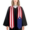 Puerto Rico Graduation Stole Class of 2025 – PR Flag-Inspired