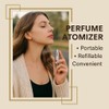 Seiyeje Travel Perfume Atomizer Refillable Bottle-10mlDual-Head Perfume Atomizer & Roller