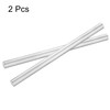 sourcing map Aluminum Solid Round Rod Lathe Bar 15mm x