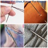 ORRDICE Large-Eye Blunt Needles, Stainless Steel Yarn Knitting Needles, Sewing