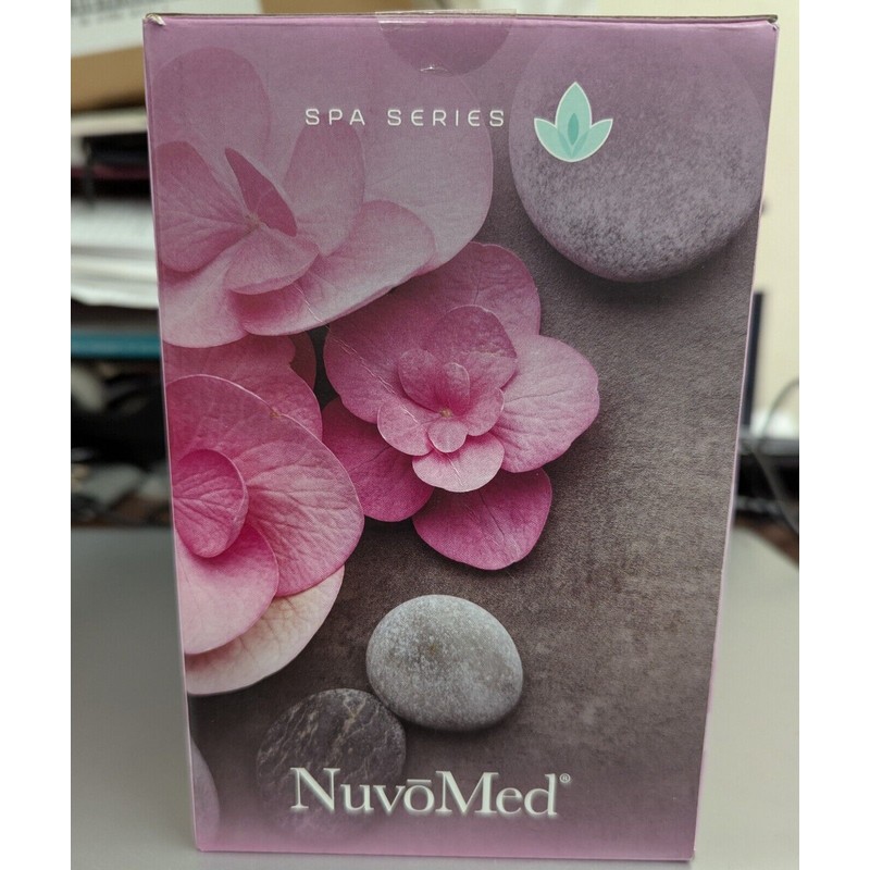 NUVOMED SPA SERIES FACIAL STEAMER NATURAL MOISTURIZER PINK NEW IN