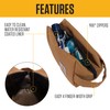 Carhartt Durable Organizer, Pack Essentials W/The PFAS Free Toiletry Bag
