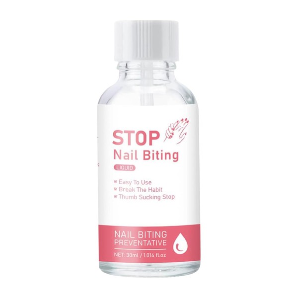 Nagelkauen Verhinderung - Bittere Flüssigkeit Gegen Nägelkauen 30ml - Bissstopp