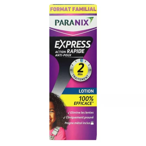 Paranix Express fast action anti-lice 2 minutes Lotion , 195