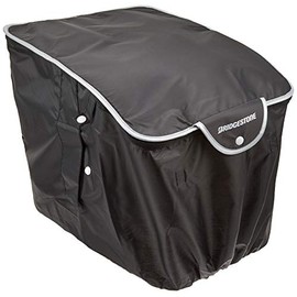 Bridgestone Bicycle Basket Cover, Stylish Basket Cover L, A462302BL, Black RBC-SCL