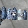(Guaranteed actual product) Eunhasu handmade nail tips - round /