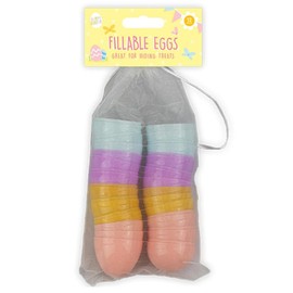 SRV Hub 12Pcs Easter Fillable Eggs