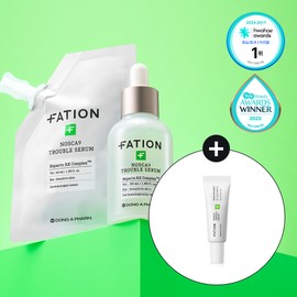 FATION Nosca9 Trouble Serum 50ml Large Set (+Refill 40ml+Cream 10ml) - [SET] Serum 50ml Large Set (+Refill 40ml+Cream 10ml)