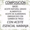 Laferv Aceite Masaje Relajante Naranja Natural 4 Litros Tamaño Spa