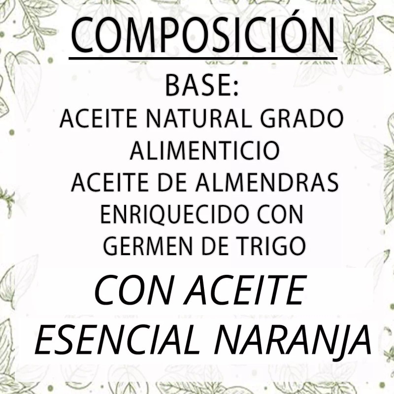 Laferv Aceite Masaje Relajante Naranja Natural 4 Litros Tamaño Spa