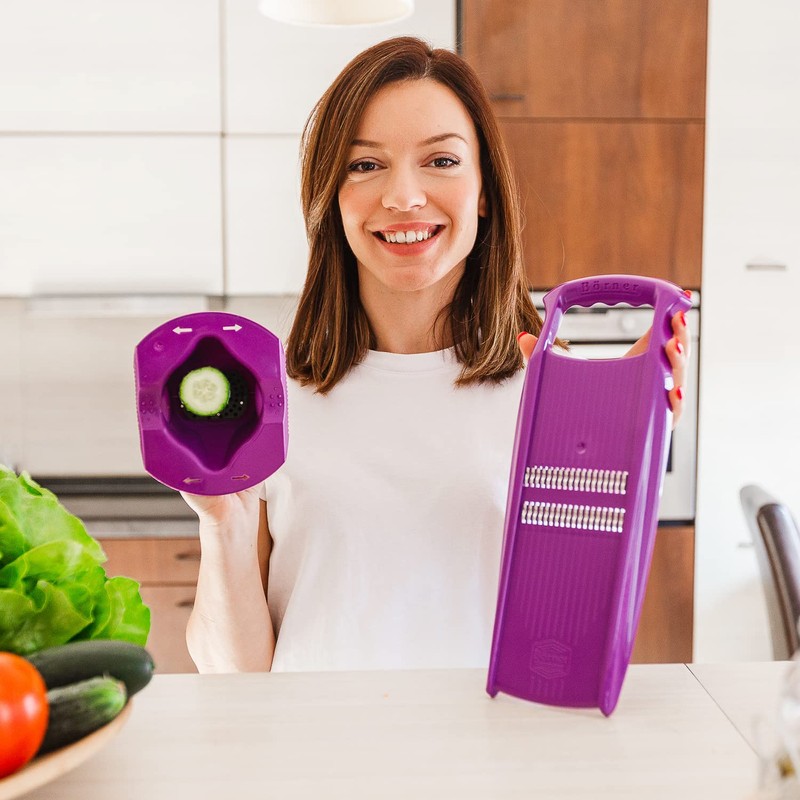 Börner Original Roko Powerline - Vegetable and Fruit Slicer Julienne