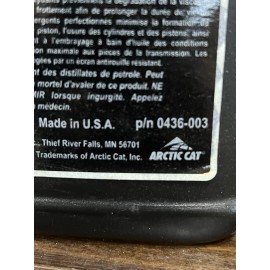 Arctic Cat 0436-003 Arctic Cat SAE 5W30 Engine Oil Quart