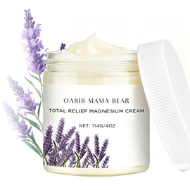 Neuropathy Magnesium Cream, Nerve Relief Lotion, Magnesium Cream for Neuropathy Feet, Hands, Legs, Toes Soothing Skin, with Natural Magnesium Ingredients Oasis for Sleep
