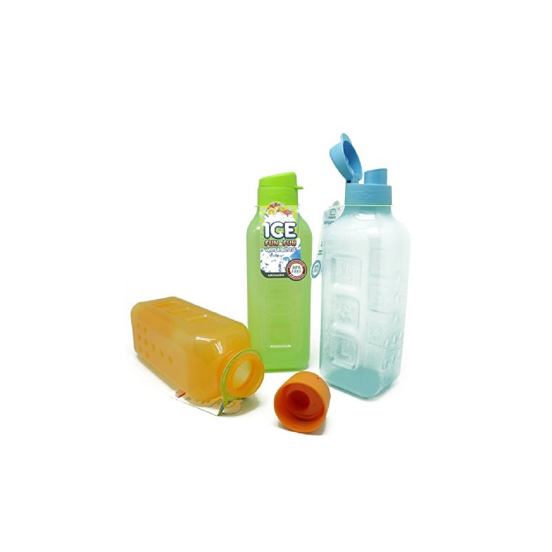 Lock & Lock Ice Fun& Fun Water Bottle 1l (Naranja)