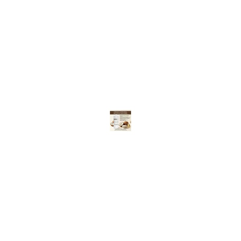 Crema Corporal Coco 1 Lt Vegana Nutritiva Hidrante