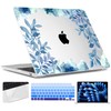 TWOLSKOO Compatible with M4 MacBook Air 15 inch Case 2025-2023