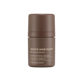 The Face Shop (현대Hmall)더페이스샵 퀵 헤어 퍼프 내츄럴브라운 (The Face Shop) Quick Hair Puff Natural Brown