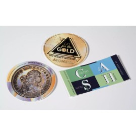 ANA Money Museum Stickers - Lot of 3
