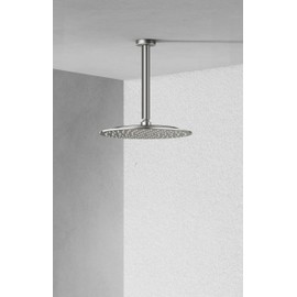 VBFF-Shower Head,rain shower head, 10 inch- Round Shower Head, 1.8 GPM Flow Rate, rainfall showerhead,VBFF12 (Brushed Nickel)