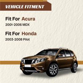 Chassora 2PCS Front Lower Control Arm Driver Passenger Side Fit for Acura 2001 2002 2003 2004 2005 2006 MDX, Compatible With Honda 2003-2007 2008 Pilot K621349 K621350