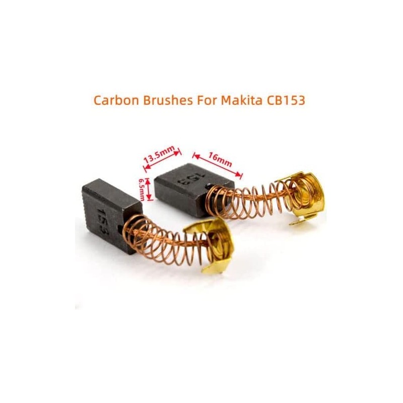 Replacement CB153,CB-153,CB-154,CB-155,CB-157,CB-161,CB-163, 181044-0 Carbon Brushes for Makita Power Tools