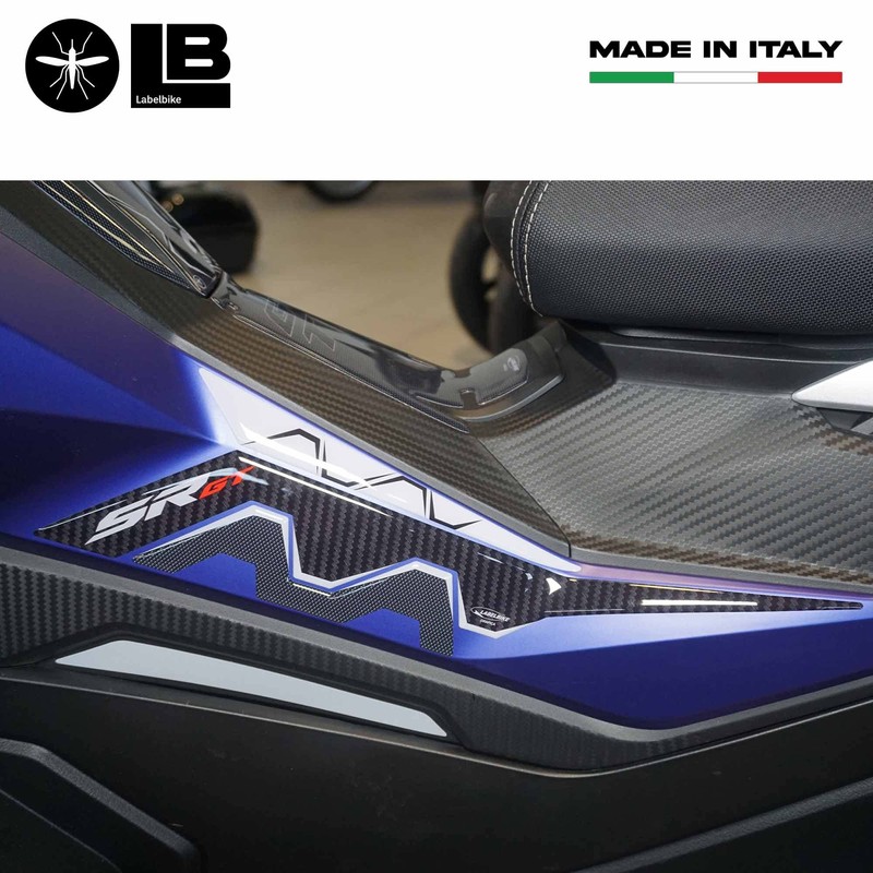 labelbike - 3D Sticker for Side Panels, Scooter, Footpegs, Compatible