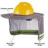 TOVINANNA Hard Hat Sun Shield, Full Standard Brim Mesh Sunshade