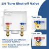 1-PACK GUOFIS Washing Machine Outlet Box, PEX Laundry Washer Box