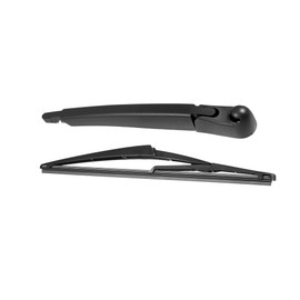 Partuto 12inch Car Rear Windshield Wiper Blade Arm Set for Vehicle Replacement