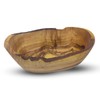 MOHA 24 High-Quality Rustic Olive Wood Snack Bowls, Decorative Bowl,