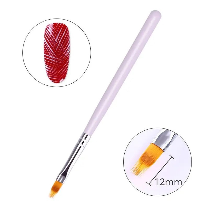 1Pc Professional Nail Art Brush/Manicure Gel Polish Brush/Gradual Color Blooming