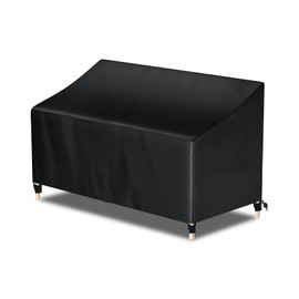 AWNIC Garden Bench Covers Waterproof Outdoor 3 Seater Bench Covers 160x70x60/88cm, 420D Oxford Fabric Heavy Duty Patio Bench Covers Waterproof Windproof Tear Resistant Anti-UV