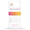 vH essentials Prebiotic pH Balanced Vaginal Suppositories, Naturally Protect Against