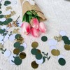 WEIKA, Gold Glitter Wedding Table Confetti, Bridal Shower Decorations, Bride