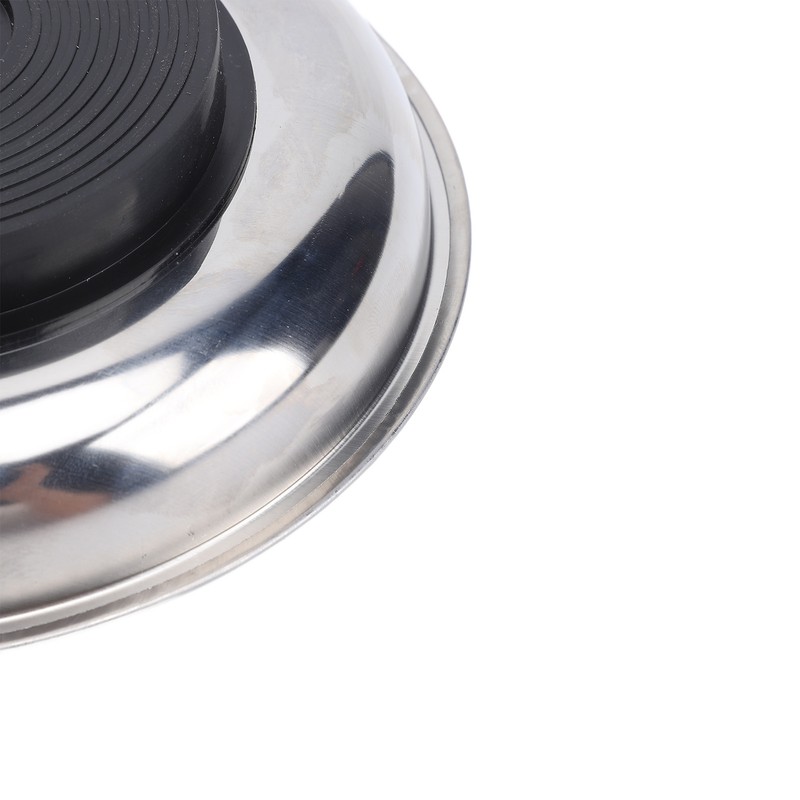 150mm Round Magnetic Parts Tray Stainless Steel 1000 to 1200