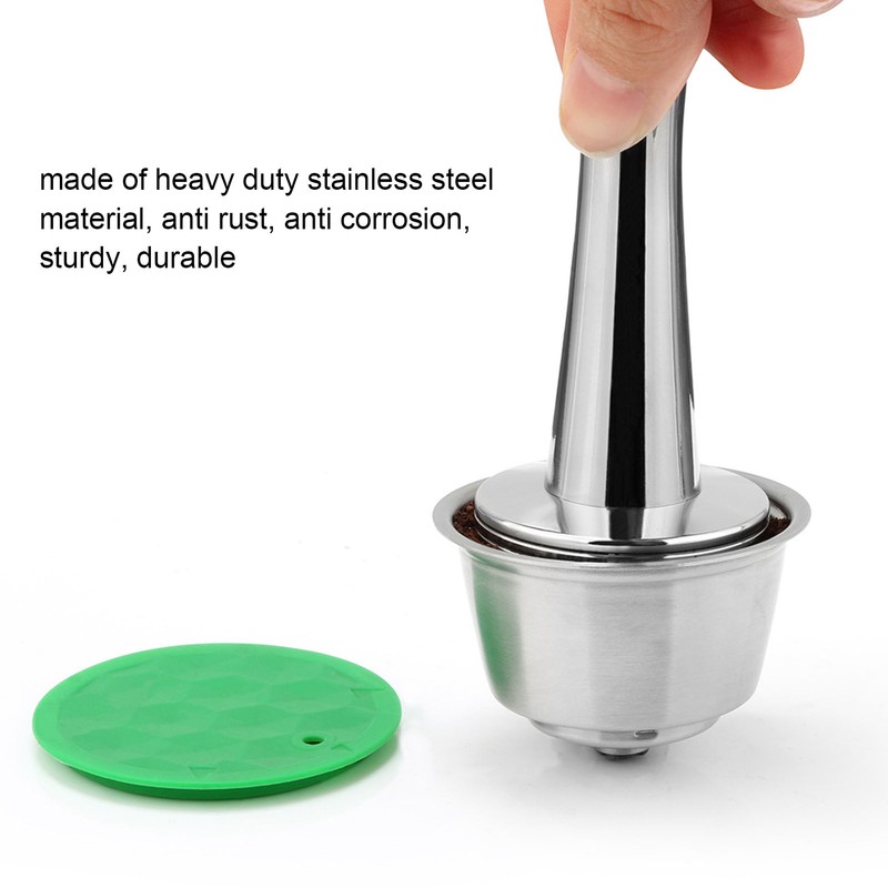 41mm Flat Base Coffee Tamper Stainless Steel Coffee Powder Hammer