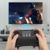 I8plus 2.4G Mini Wireless QWERTY Keyboard Multi Point Touchpad 3
