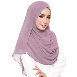 LMVERNA Womens Chiffon Bridal Evening Soft Wrap Scarf Shawl, Chiffon Scarf Ribbon Scarf for Women and Girls (Dusty Pink)