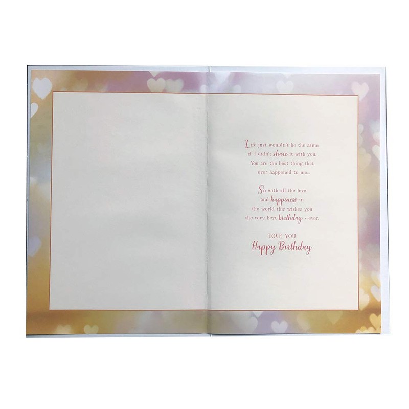 for The One I Love Heart Hand Design Sentiments Happy