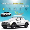 KMF 5pcs Thicken Car Sun Shades for Hyundai Santa Cruz