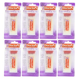 The Doctor's BrushPicks 120 cada uno, Paquete de 8