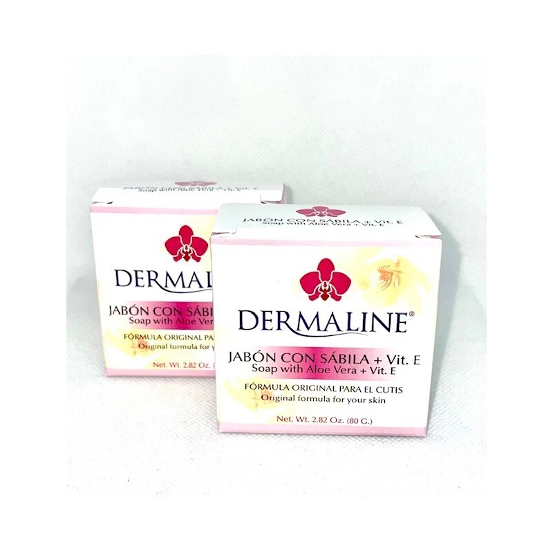 Dermalaine DERMALINE ORIGINAL SOAP Aloe Vera & Vitamina E 2.8