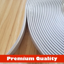 Rvhouse Butyl Tape White 1” x 30 Ft 1 Pack None Hardening Premium Butyl Caulk Tape for RV Window Glazing Roofing Leak Opening Pipe Plumbing Fixture EPDM Roof Patching (PBT2509W1)
