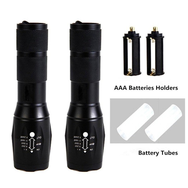 BESTSUN LED Flashlight 2 Pack, Small Flashlights Powerful High Lumens